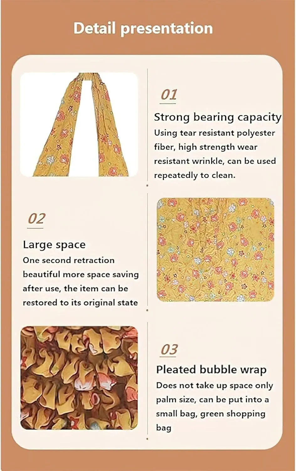 3 Pack Reusable Grocery Bags Magic Stretch Shopping Storage Bag Foldable Packable Tote Shoulder Bag
