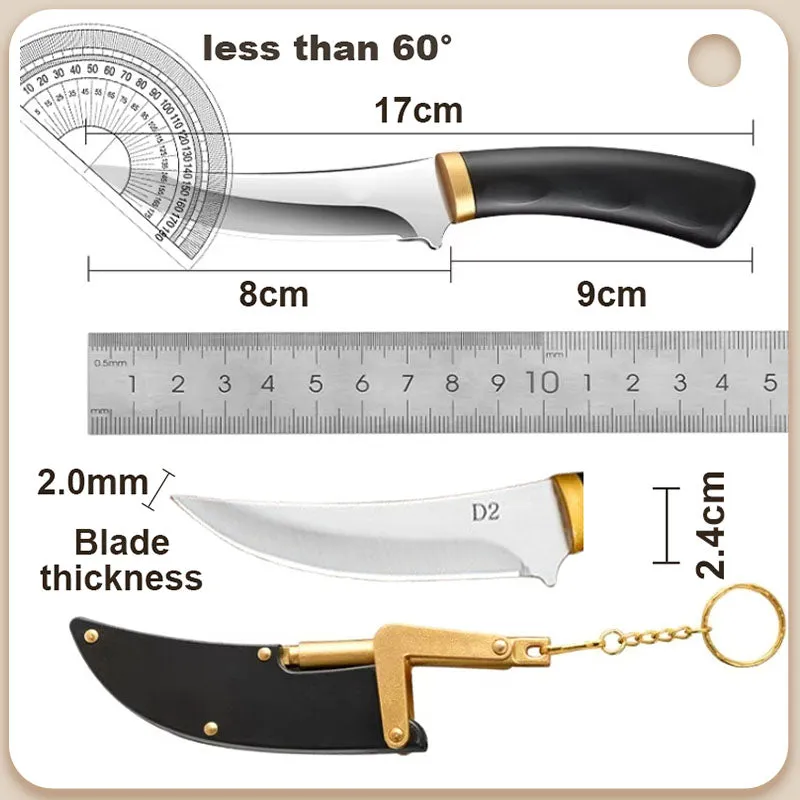 🚀45 OFF%🔪Multipurpose Outdoor Portable Fruit Knife with Sheath