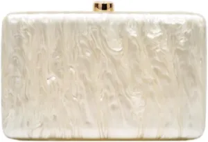 Acrylic Clutch Purses Women Marble Evening Handbags Chain Shoulder Crossbody Bag Wedding Prom Party Bride 2025