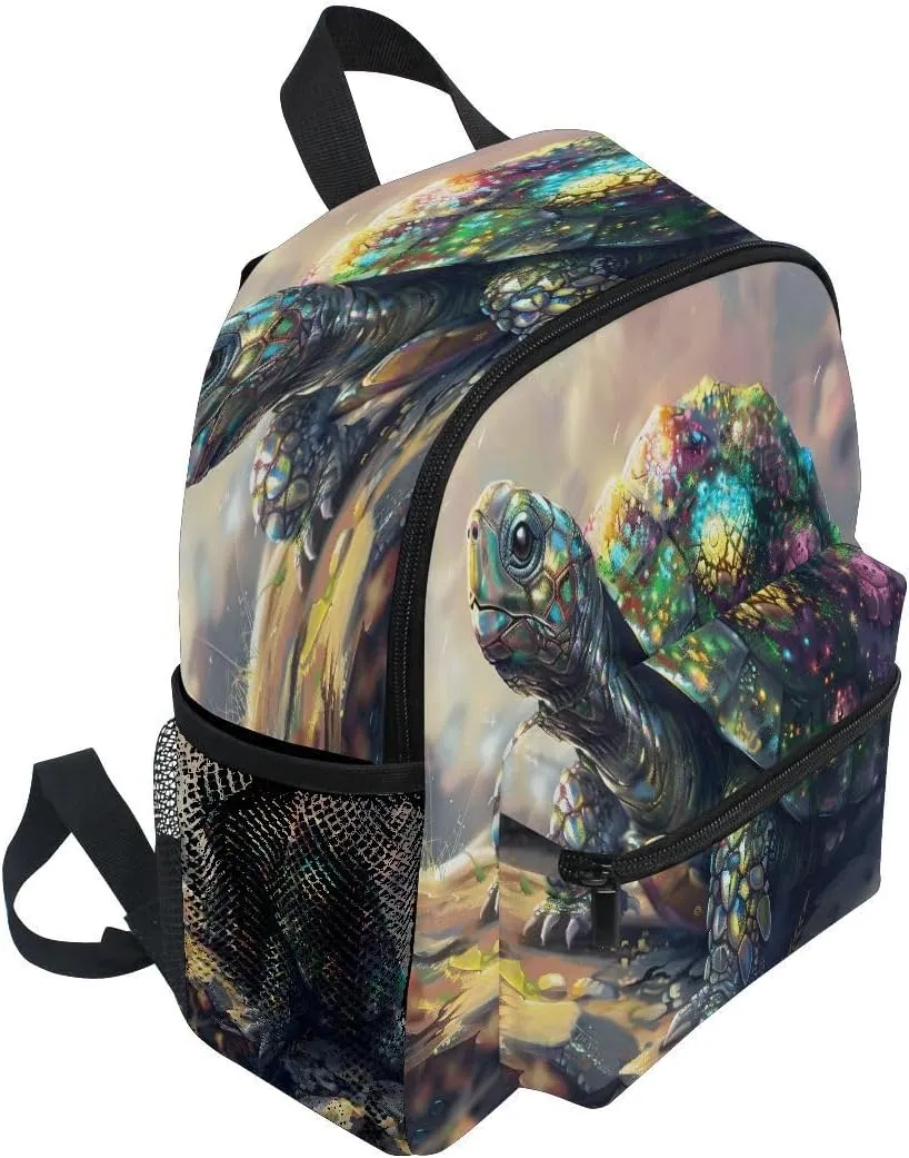 ALAZA Sea Turtle Color Toddler Backpack Kid's School Bag Preschool Kindergarten Elementary School for Boys Girls