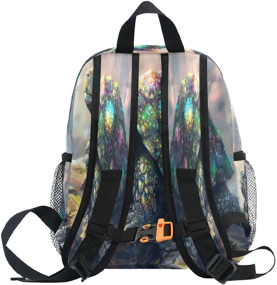 ALAZA Sea Turtle Color Toddler Backpack Kid's School Bag Preschool Kindergarten Elementary School for Boys Girls