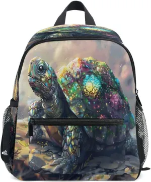 ALAZA Sea Turtle Color Toddler Backpack Kid's School Bag Preschool Kindergarten Elementary School for Boys Girls