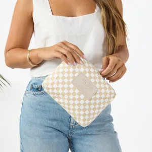ALOHA Petite Check Small Pouch