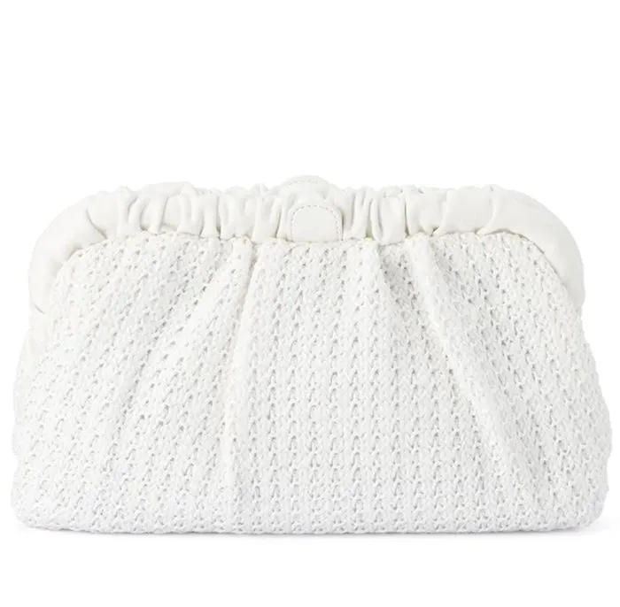 Amalia Clutch - White