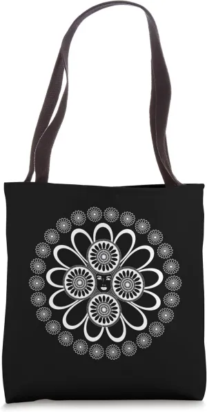Art Nouveau Mandala Design Tote Bag