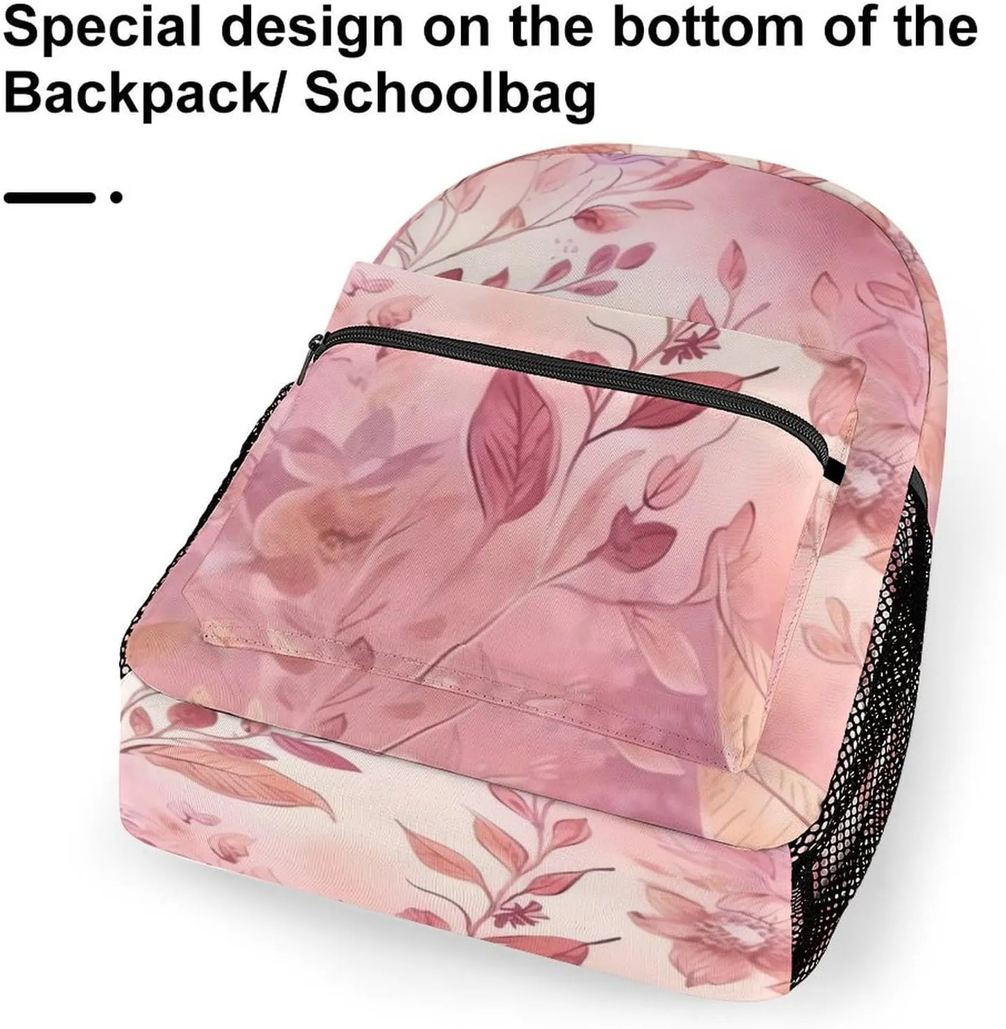 Backpacks Leaves of Flowers Travel Bag Laptop Backpack Casual Daypack for Weekender Business Hiking