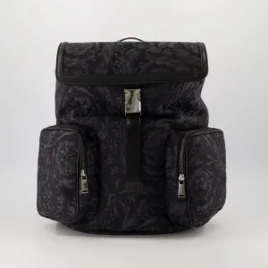 Barocco Black Backpack