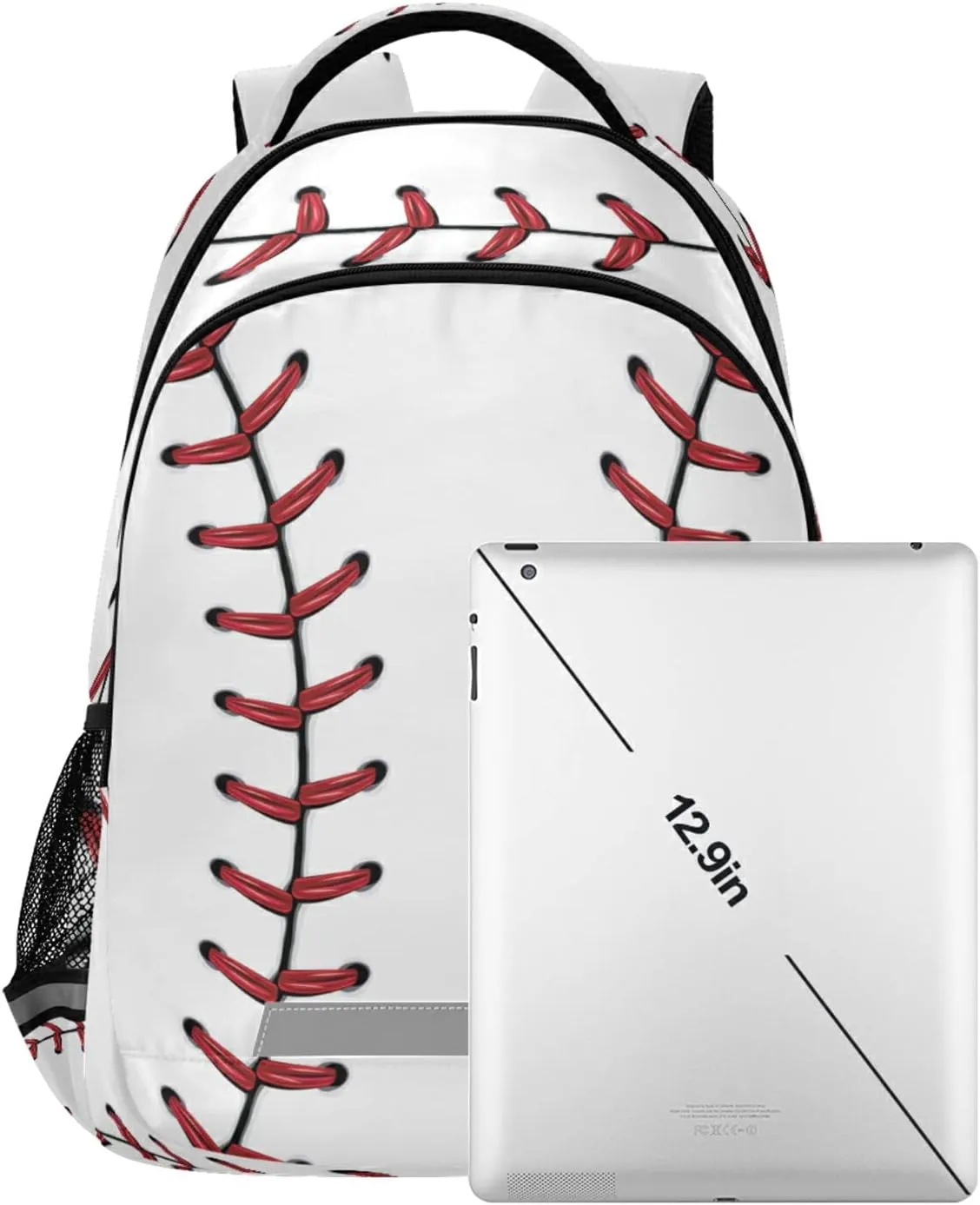 Baseball Kids Backpacks for Teens Girls Boys Ball Backpack Student Schoolbag School Sports Softball 16 inch Laptop Book Bag Casual Daypack Back Pack Travel Sports Bags