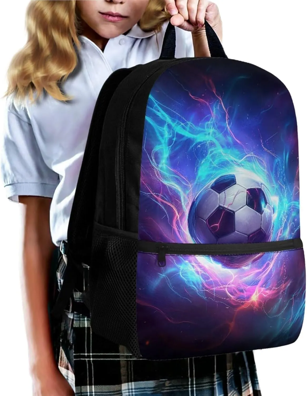Basketball Print Backpacks for Teens Boy Aesthetic 3rd to 5th Grade Portable School Backpack with Lunch Bag for Teens Boys, Back to School Gifts