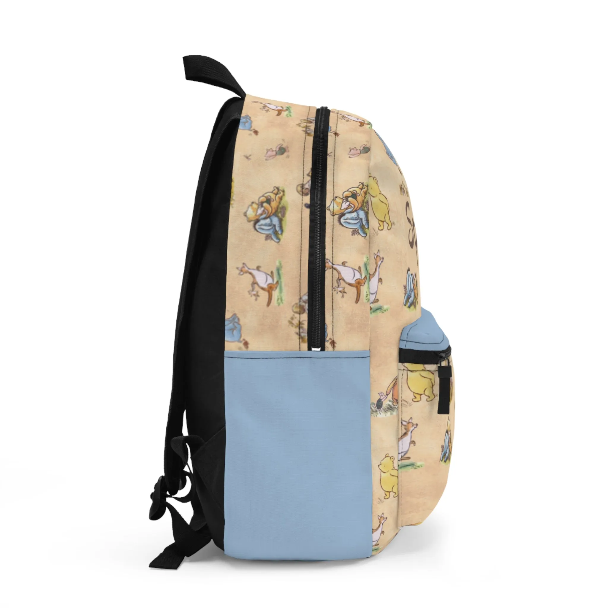 Beary Best Friends Backpack (INCLUDE CUSTOM NAME & FONT OPTION IN NOTES AT CHECKOUT)