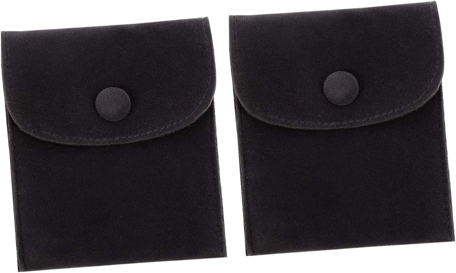 BESPORTBLE Elegant Velvet Jewelry Snap Bag Watch Bracelet Storage Packing Bag Lightweight and Jewelry Snap Purse for Necklace