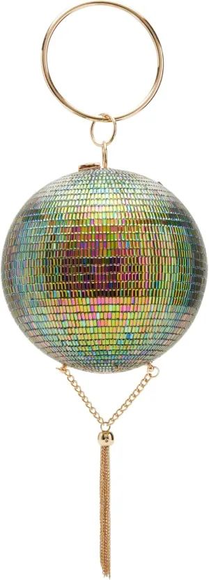 Betsey Johnson Dancin Queen Disco Ball Bag, Multi