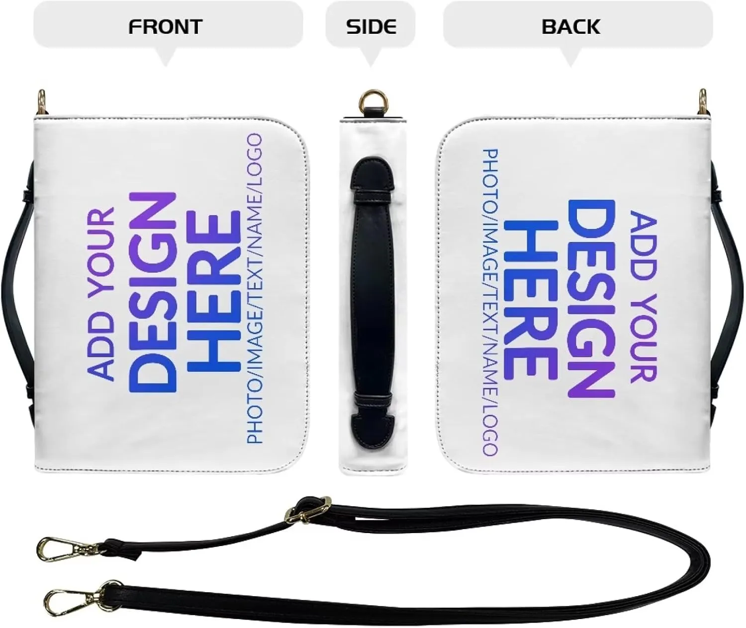Bible Case Bible Shoulder Bag Crossbody Bags Cute Bible Cover Case with Handle