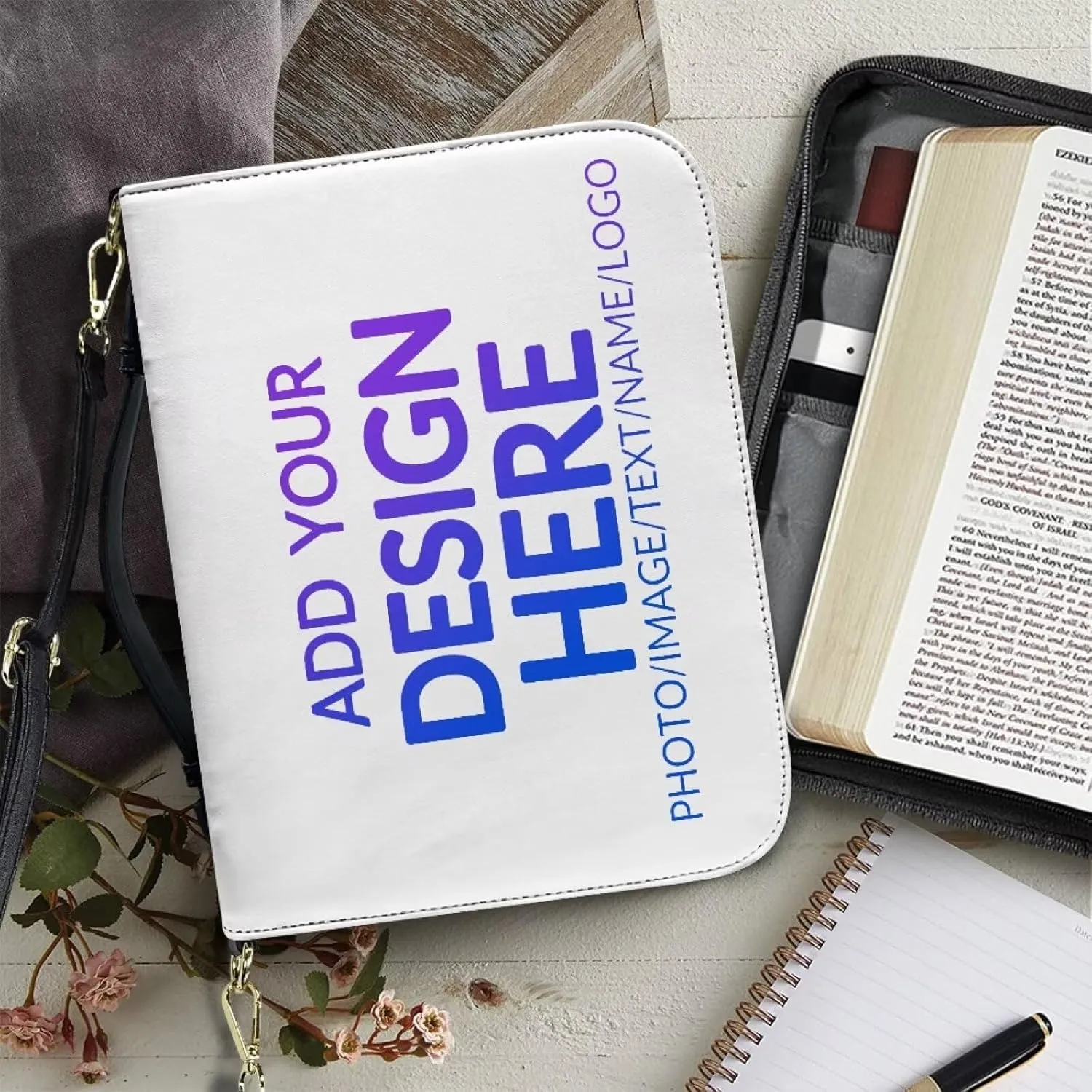 Bible Case Bible Shoulder Bag Crossbody Bags Cute Bible Cover Case with Handle