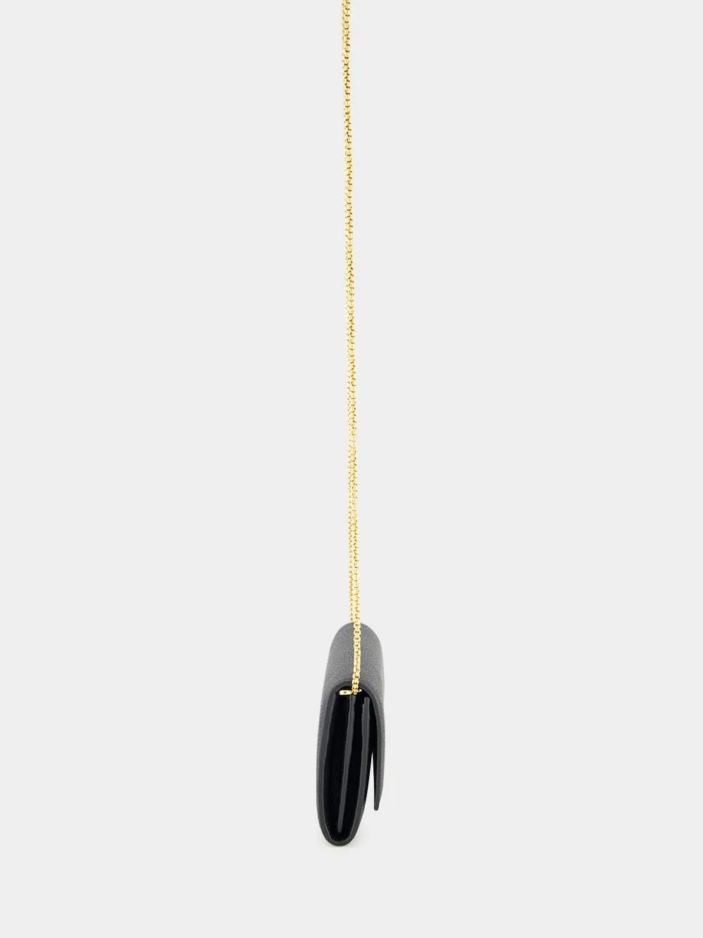 Black Gancini Wallet with Chain