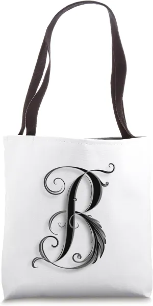 Boho Chic Floral Wreath Latter M Cute Pastel Tote Bag