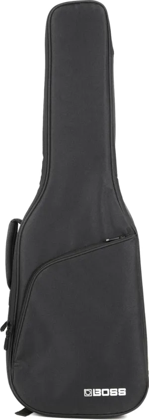 BOSS CB-EG01 Gig Slimline Electric Guitar Bag for Traveling Light | Slim & Protective with Durable Quality Exterior Materials | Soft Padding | Large Accessory Pocket