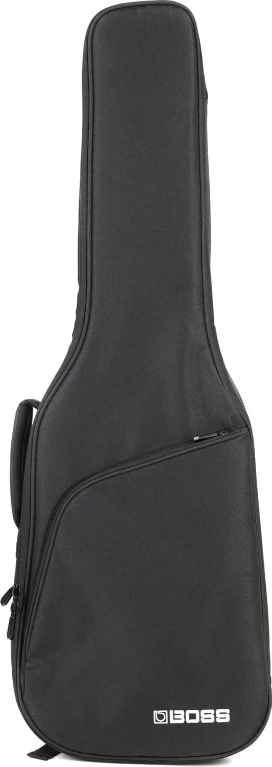 BOSS CB-EG01 Gig Slimline Electric Guitar Bag for Traveling Light | Slim & Protective with Durable Quality Exterior Materials | Soft Padding | Large Accessory Pocket