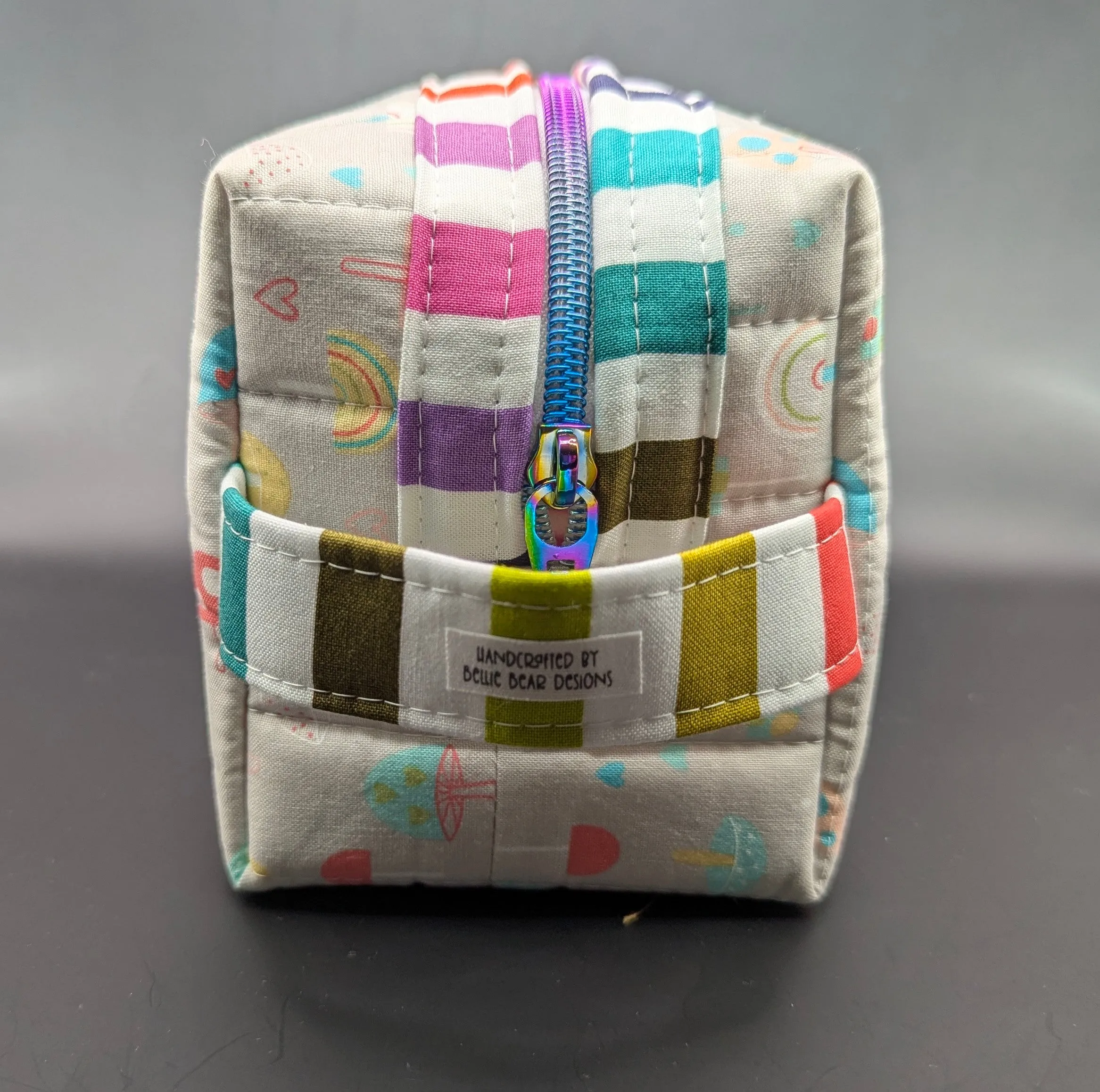 Bright Mushrooms Boxy Bag