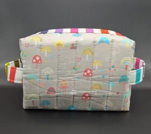 Bright Mushrooms Boxy Bag