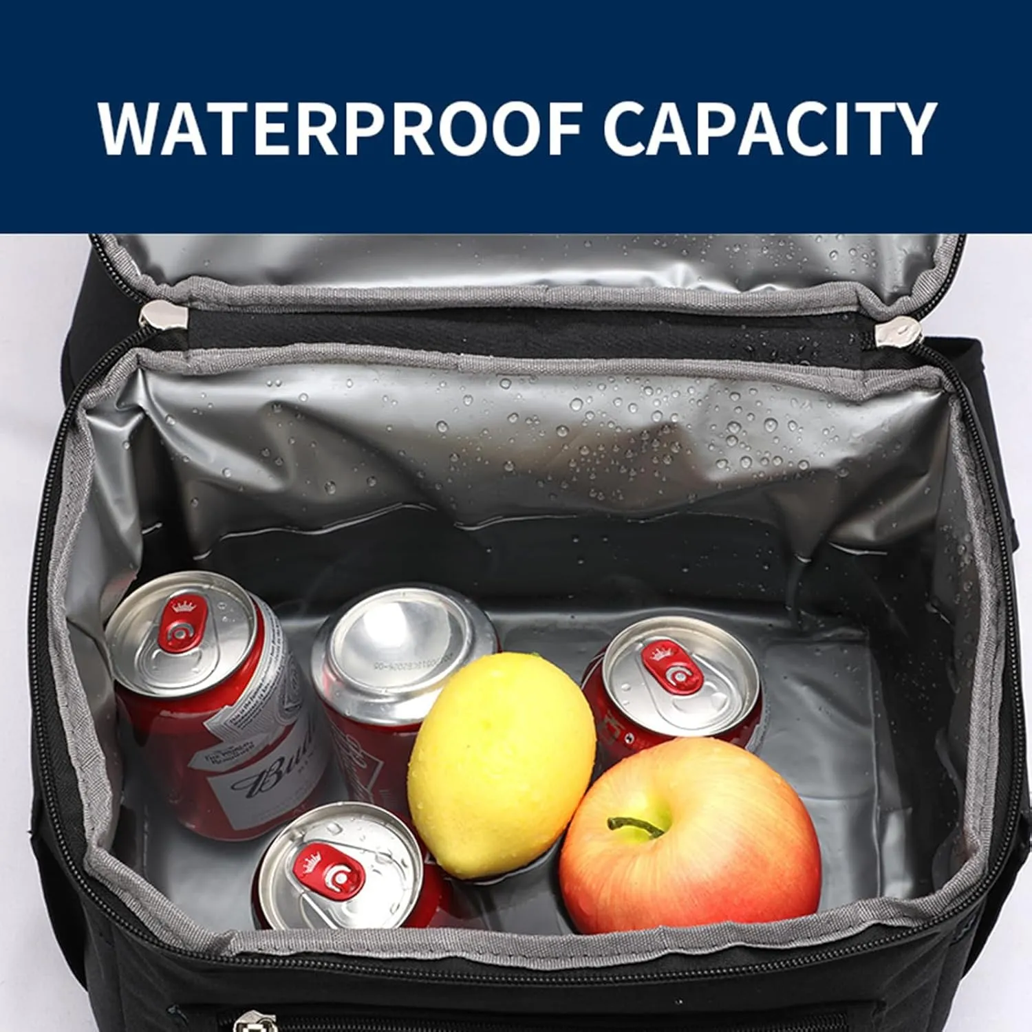Car Camping Coolers for Subaru Ascent/BRZ/Chiffon/Crosstrek/Forester/Impreza, Waterproof Portable Cooler, Leak Proof Picnic Insulated Bag, Ultra-Light Premium Ice Chest Box,E-Blue