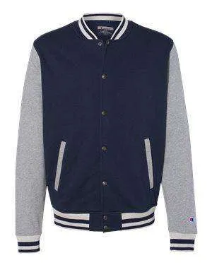 Champion Unisex Sueded Fleece Bomber Jacket - CO100