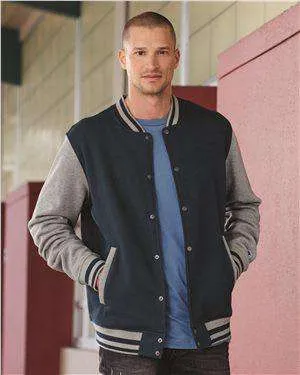 Champion Unisex Sueded Fleece Bomber Jacket - CO100