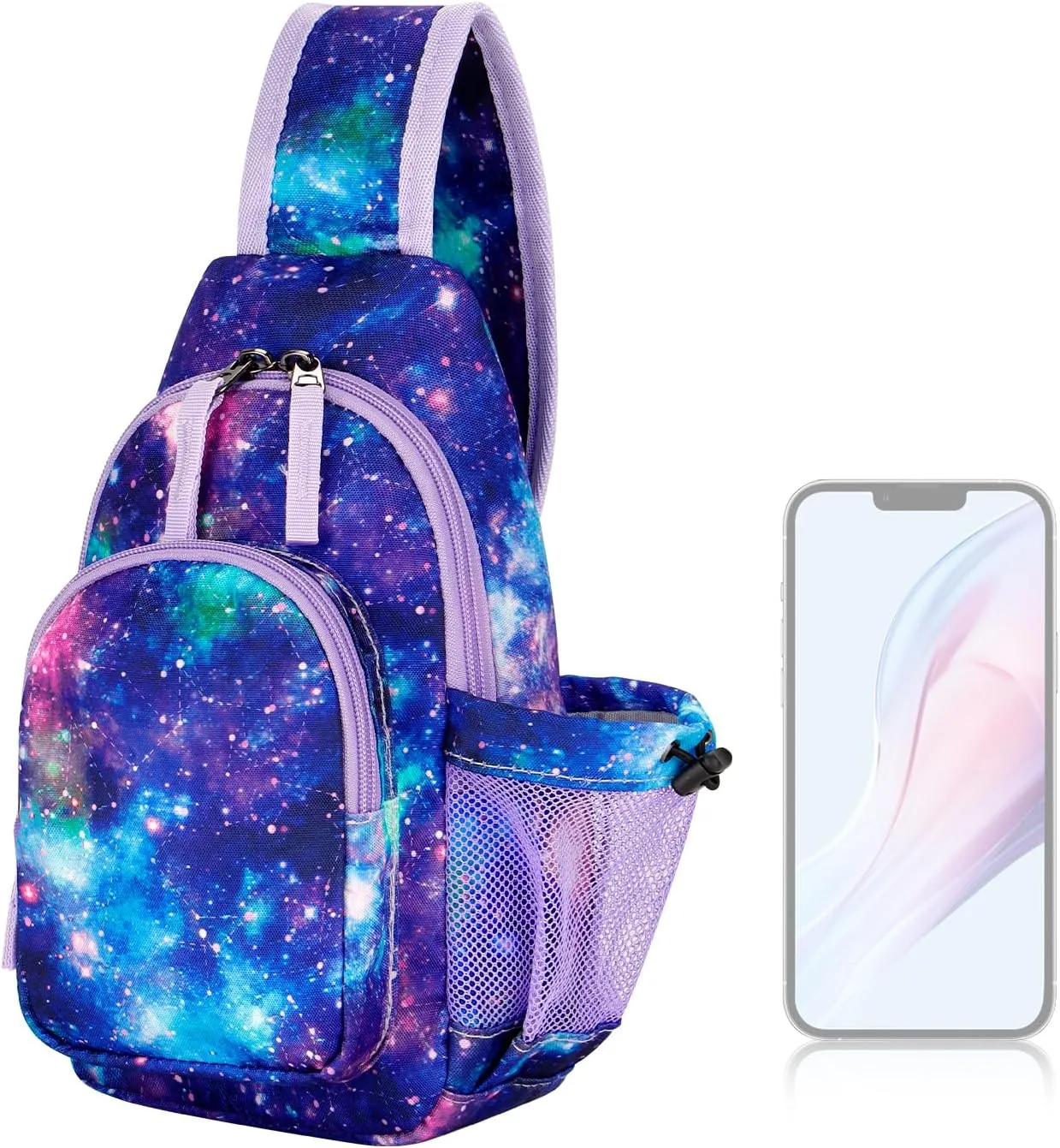 Choco Mocha Kids Sling Bags for Girls Crossbody Bag Girls Purses for Kids 8-10 10-12