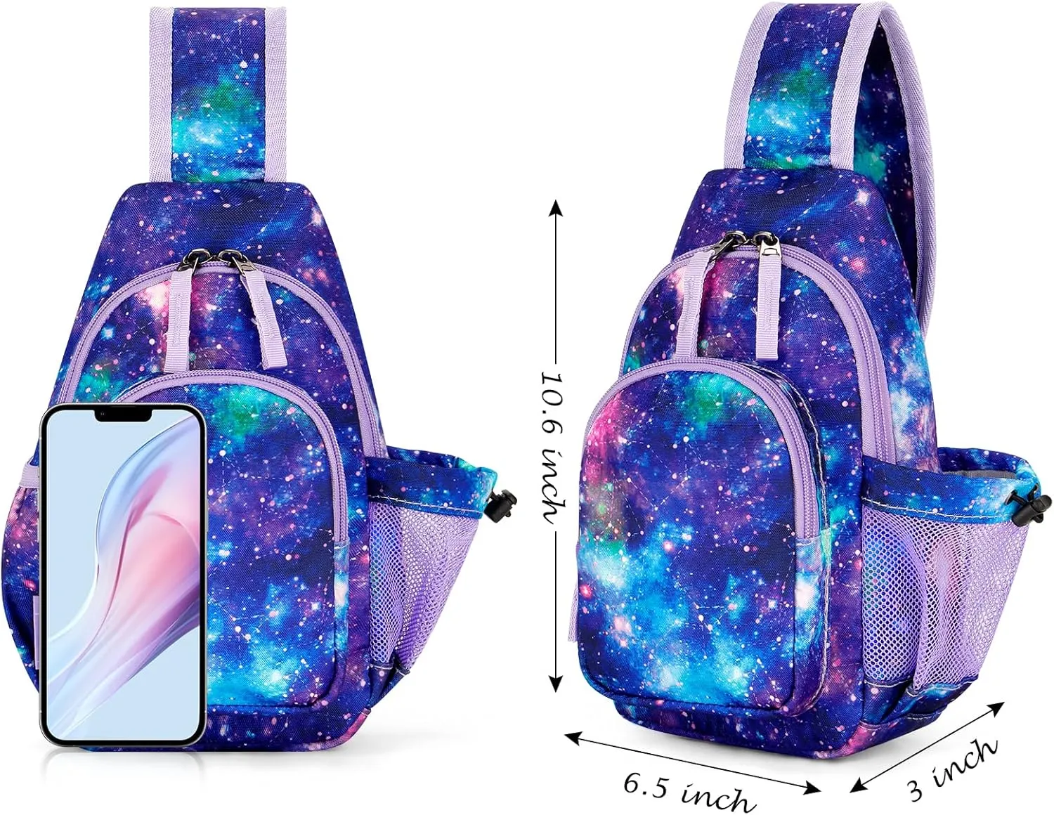 Choco Mocha Kids Sling Bags for Girls Crossbody Bag Girls Purses for Kids 8-10 10-12