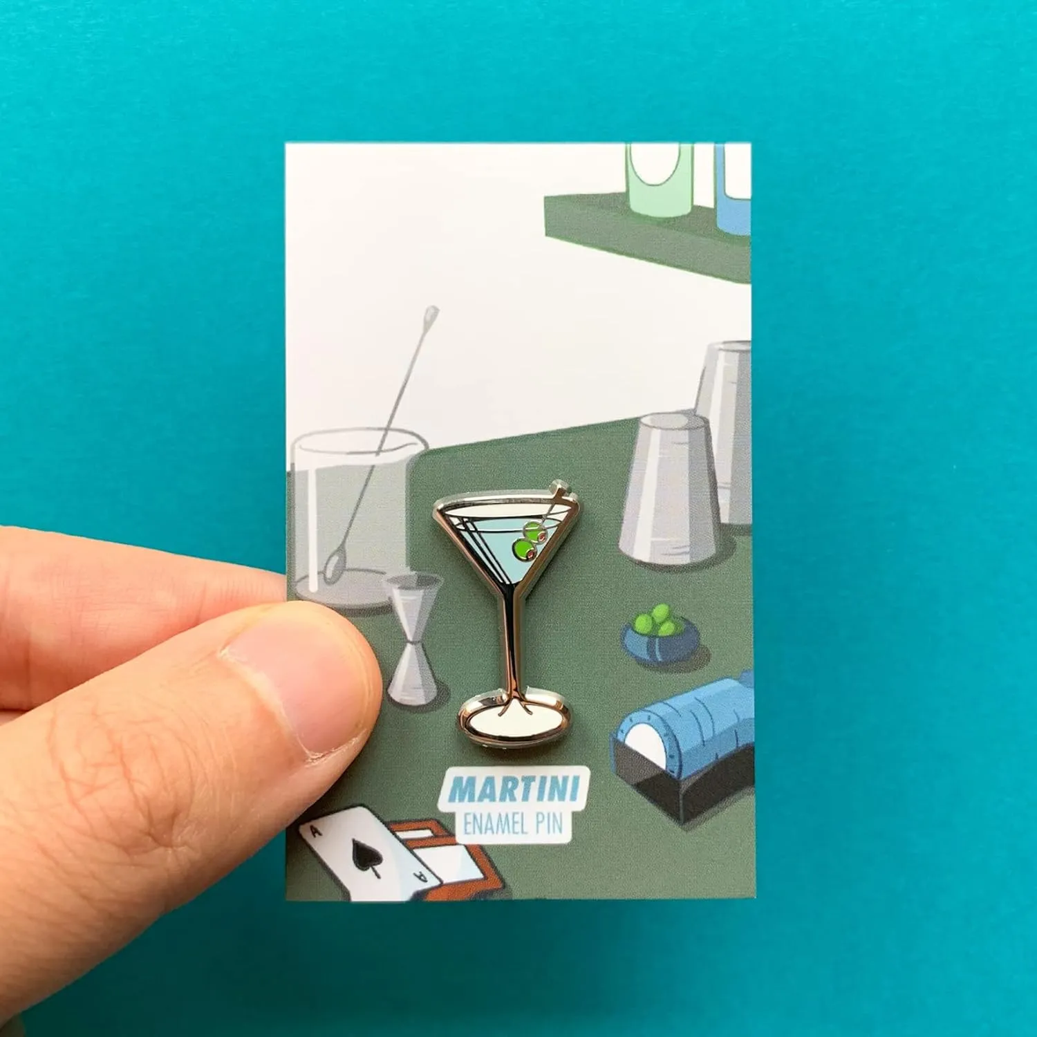 Classic Cocktail Cute Enamel Pins for Bartender Aprons, Jackets, Backpacks and Purses, Shirt and Suit Lapels, Button Badges Brooch Fashion Jewelry