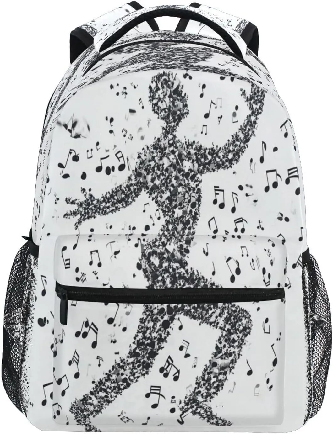 Cool Backpacks for Teacher Nurse Fashion Personal Backpack with Chest Strap for Business Work College Travel Trip Disco Man