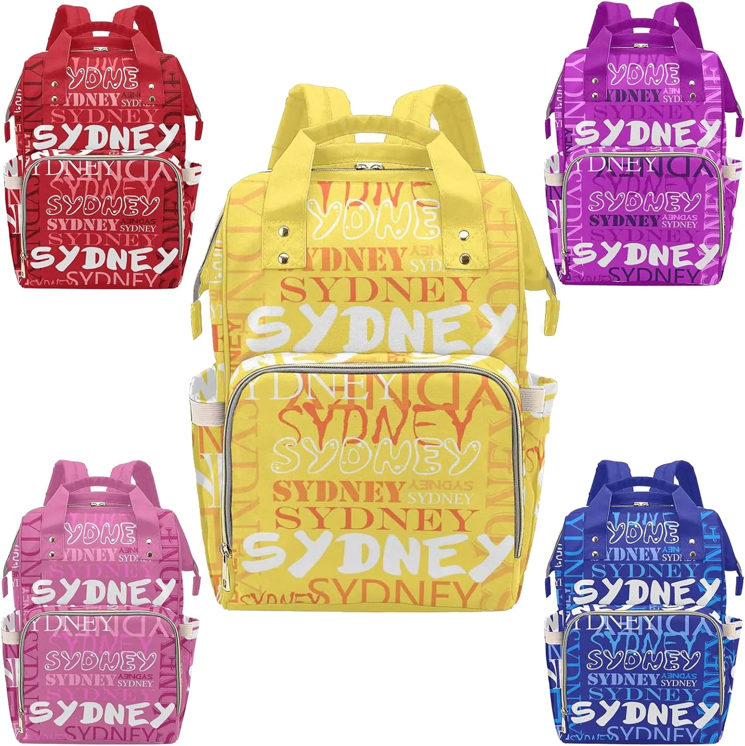 Customized Backpacks Baby Bags Fors Customized Cute Mommy Daypack Baby Bags Fors Customized Compartment Personalized Back Pack Customized Backpack