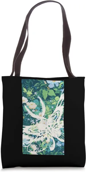 Cute Butterfly Moth Floral Aesthetic Moth Cottagecore Bug Tote Bag