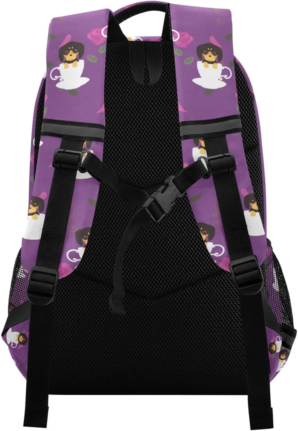 Dachshund Printing Backpack for Student Kids Rucksack Boys Girls School Bag Travel Daypack