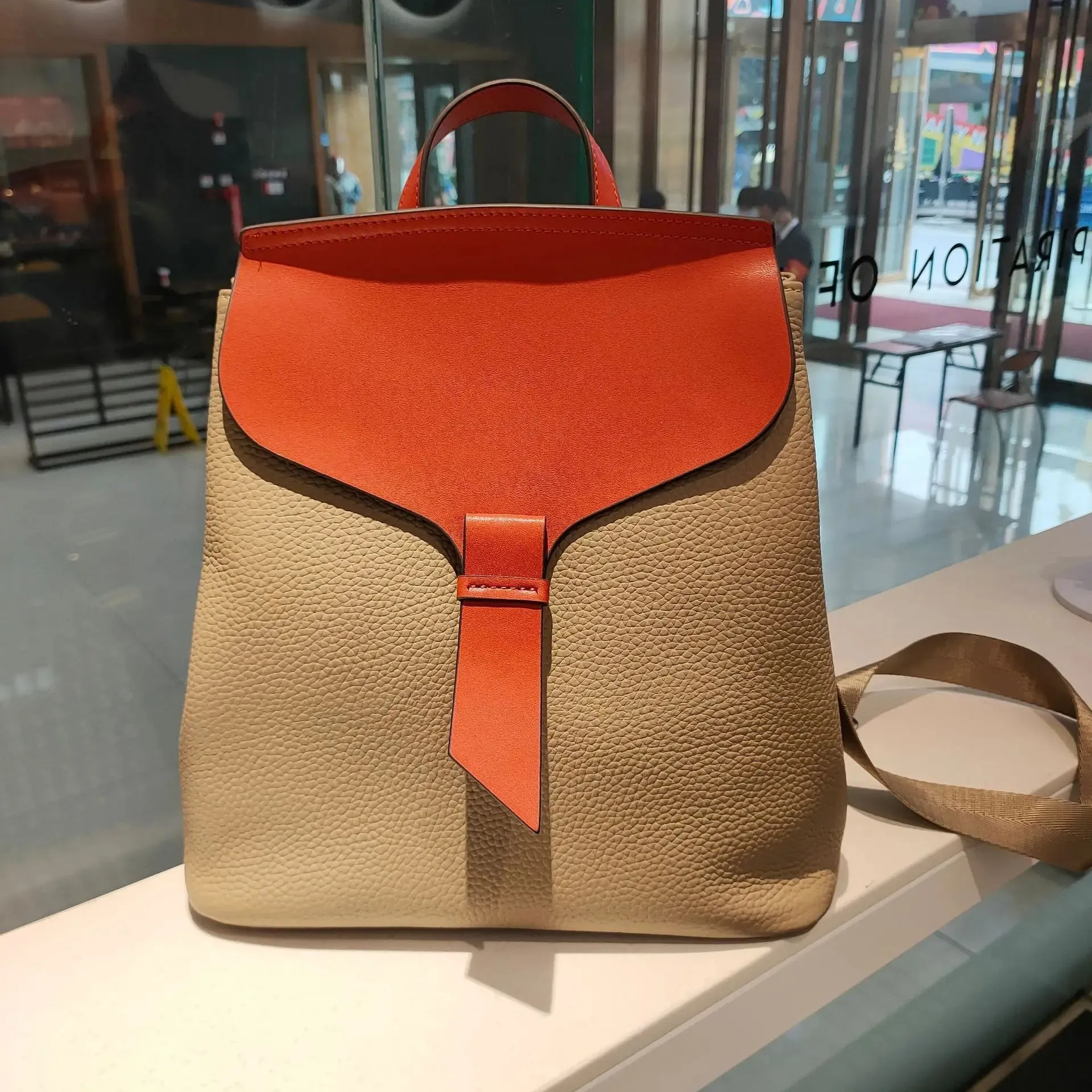 Designer College Girl School Book Bag Real Leather Women's Backpack Cowhide Shoulder Bag Travel Genuine Leather Backpacks