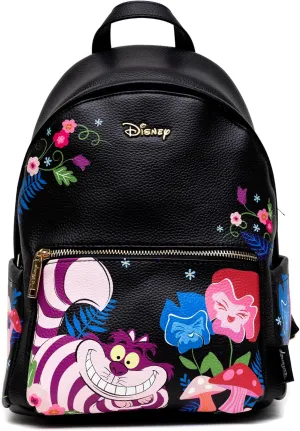 Disney Cheshire Cat 12” Vegan Leather Mini Backpack