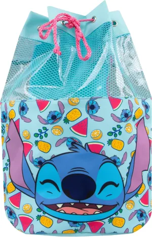 Disney Lilo And Stitch Swim Bag | Stitch Backpacks | Girls Swim Bag | Blue One Size