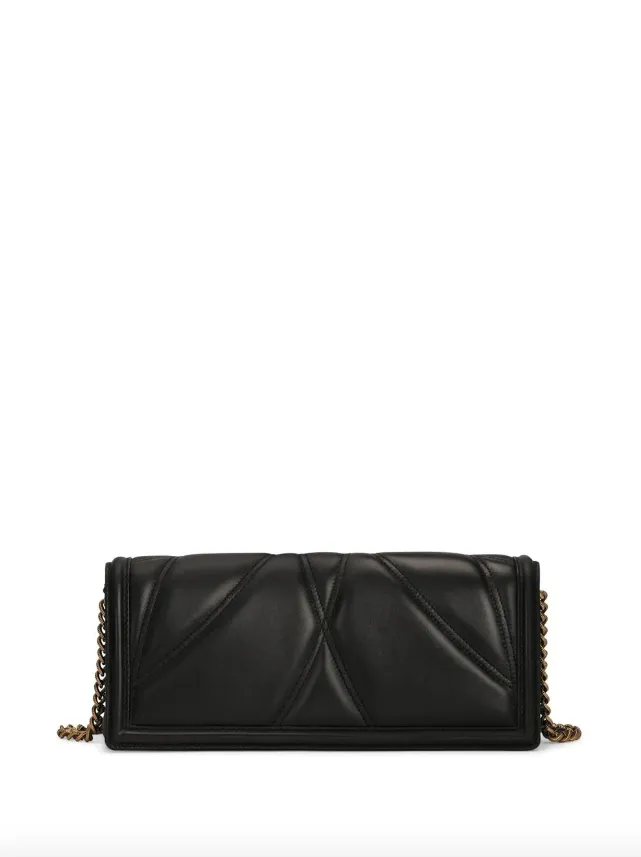 Dolce & Gabbana quilted nappa leather Devotion baguette bag