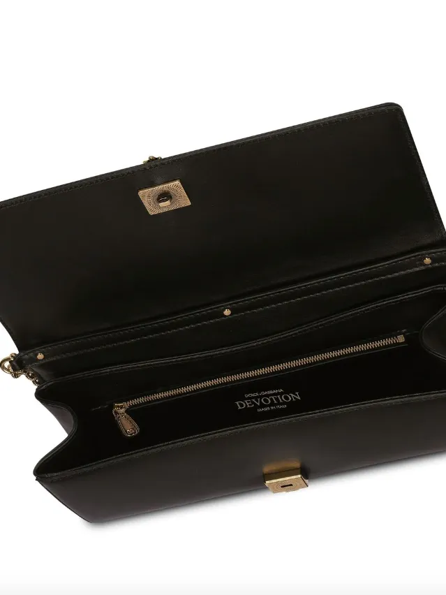 Dolce & Gabbana quilted nappa leather Devotion baguette bag