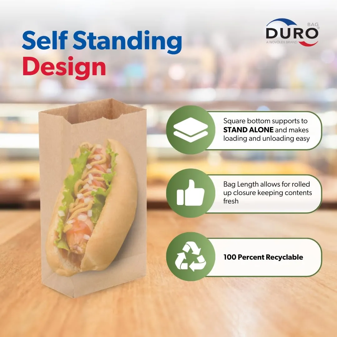 Duro Bag 4# Dubl Life SOS Bag 30# Recycled Kraft FSC (200 Pack)