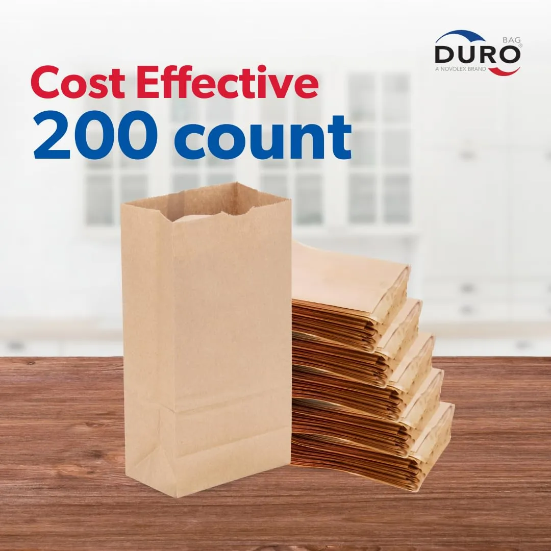 Duro Bag 4# Dubl Life SOS Bag 30# Recycled Kraft FSC (200 Pack)