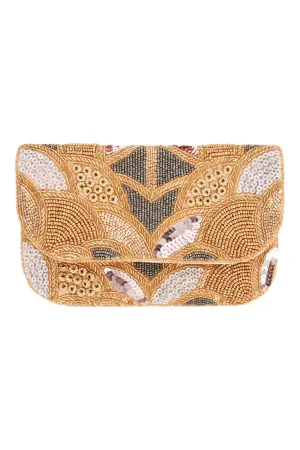 eb&ive Elysian Clutch - Tan