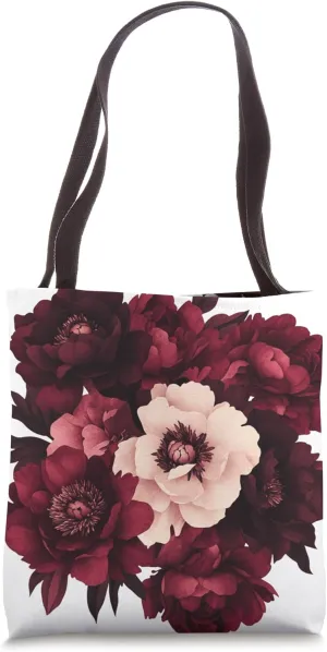 Elegant Floral Bouquet Botanical Art Tote Bag