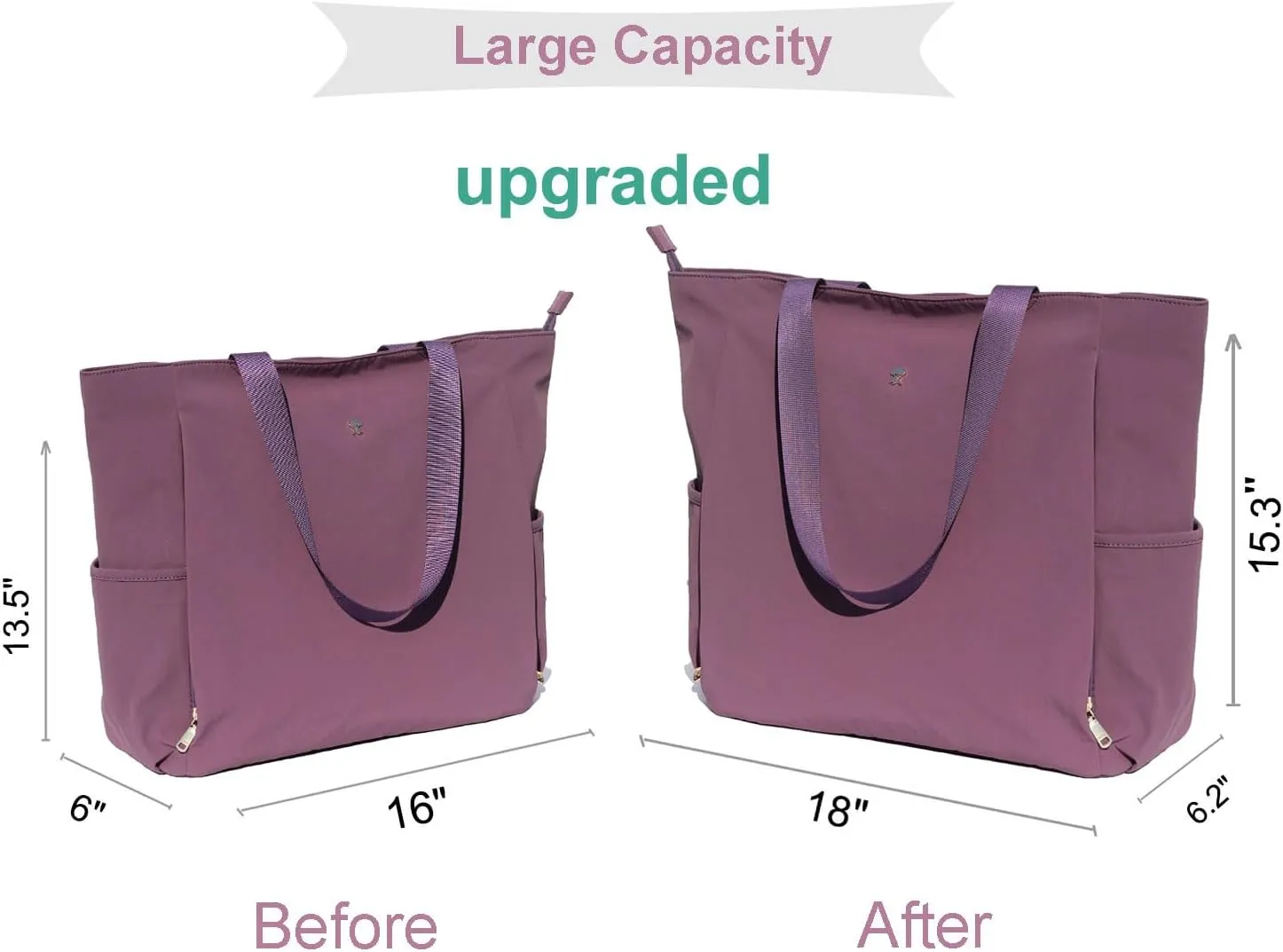 ESVAN Yoga Mat Bag Yoga Tote Carrier Shoulder Bag Carryall Tote for Office,Yoga,Pilates,Travel,Beach and Gym