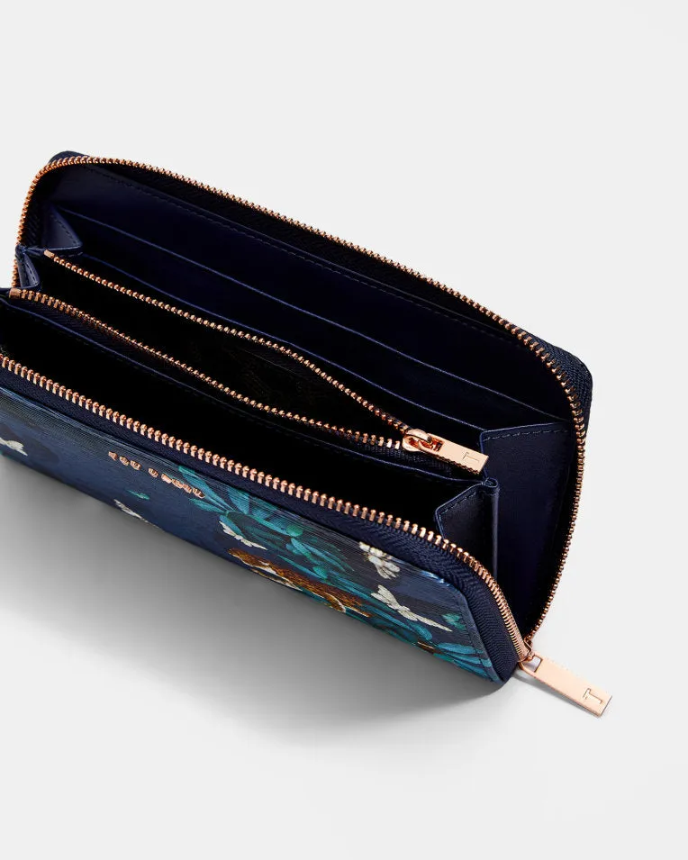 EULAA Houdinii Zip Leather Matinee - Navy