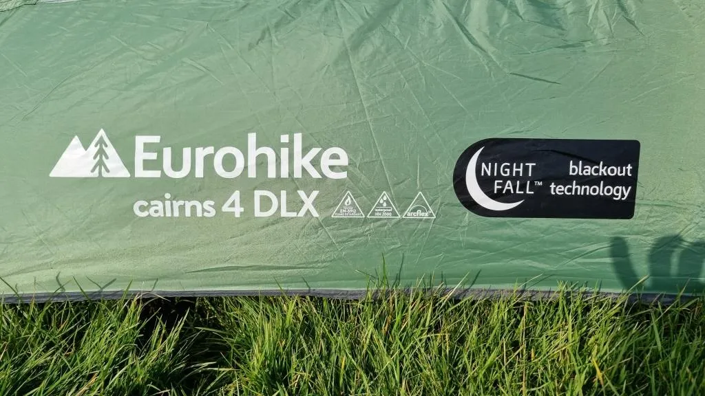 Eurohike Cairns 4 DLX Blackout Tent