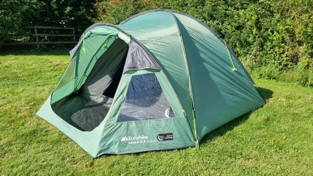 Eurohike Cairns 4 DLX Blackout Tent