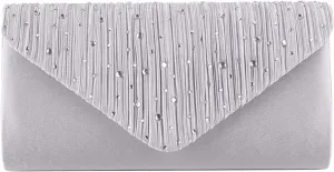 Evening Bag for Women Rhinestone Clutch Bag Envelope Handbag Bridal Wedding Purse Elegant Shoulder Bag