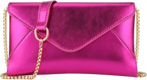 Evening Clutch Purse for Women Small Envelope Crossbody Bag Shiny Shoulder Handbag for Wedding Prom Party Date