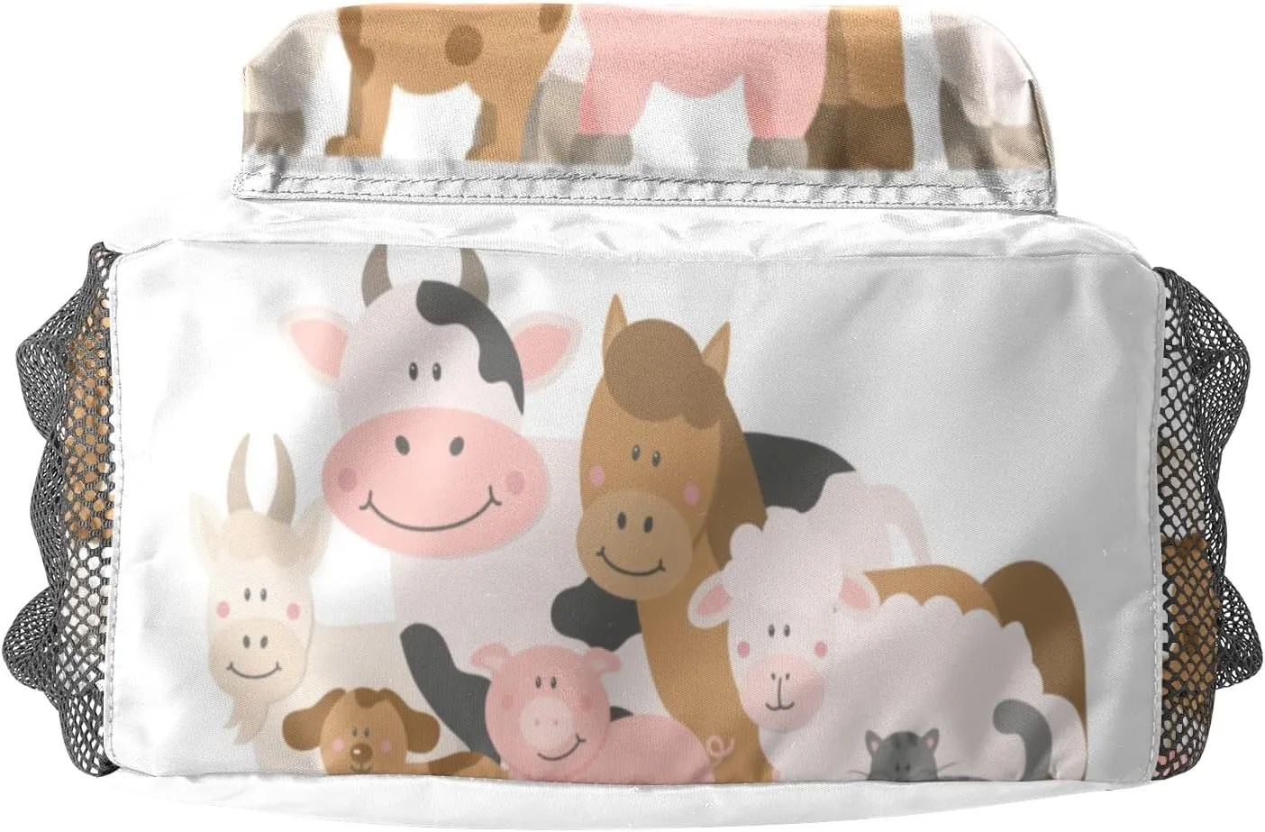 Farm Cow Sheep Horse Personalized Kids Toddler Backpack for Boys Girls,Custom School Kindergarten Travel Bookbag